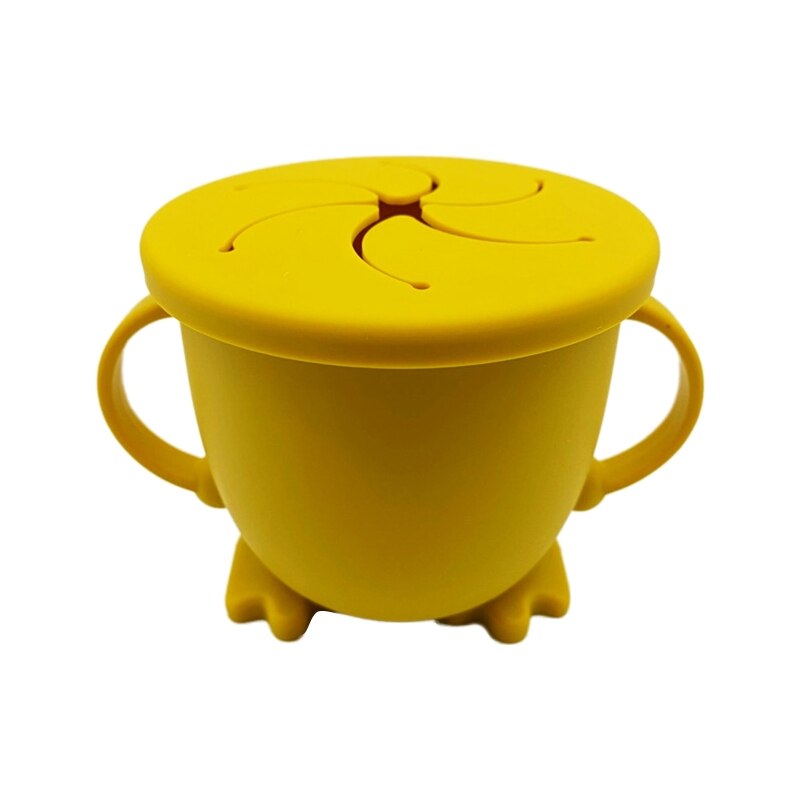 Silicone Snack Cup with Handle